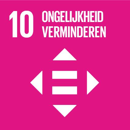 Pictogram ongelijkheid verminderen